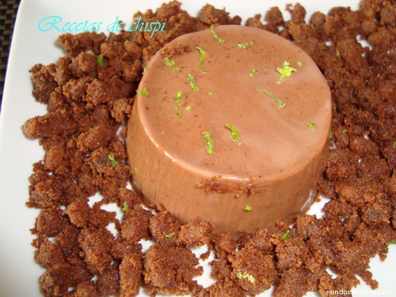 Receta de Panna Cotta de chocolate y caramelo de chispi57 Receta de Panna Cotta de chocolate y caramelo de chispi57