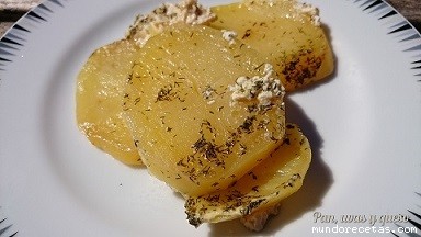 Receta de Patatas a la crema de mostaza Receta de Patatas a la crema de mostaza