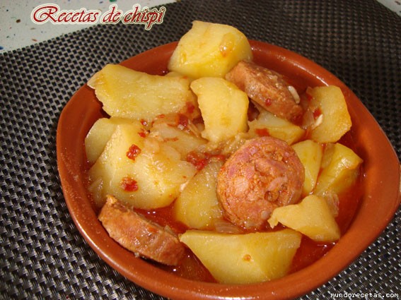 Receta de Patatas a la riojana de chispi57 Receta de Patatas a la riojana de chispi57