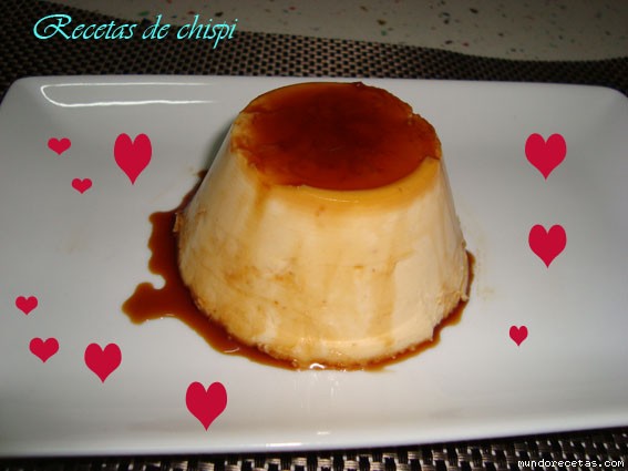 Receta de Flan de turrón sencillo de chispi57 Receta de Flan de turrón sencillo de chispi57