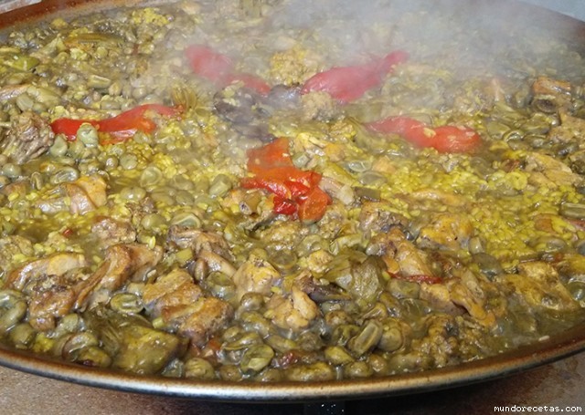 Receta de Paella de valencia Receta de Paella de valencia