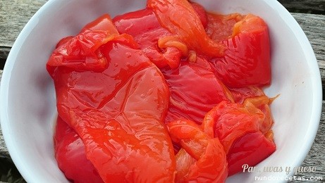 Receta de Pimientos asados en Crock-Pot Receta de Pimientos asados en Crock-Pot