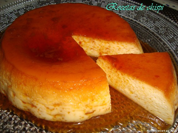 Receta de Flan de nata al microondas de chispi57 Receta de Flan de nata al microondas de chispi57