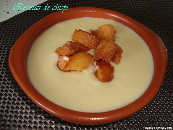 Receta de Crema de puerros de chispi57