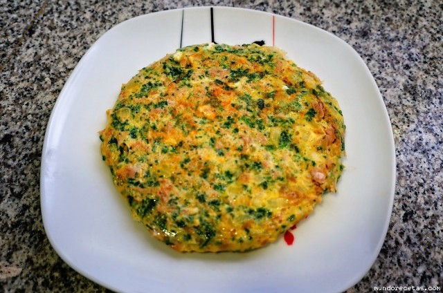 Receta de Frittata de atún casera Receta de Frittata de atún casera